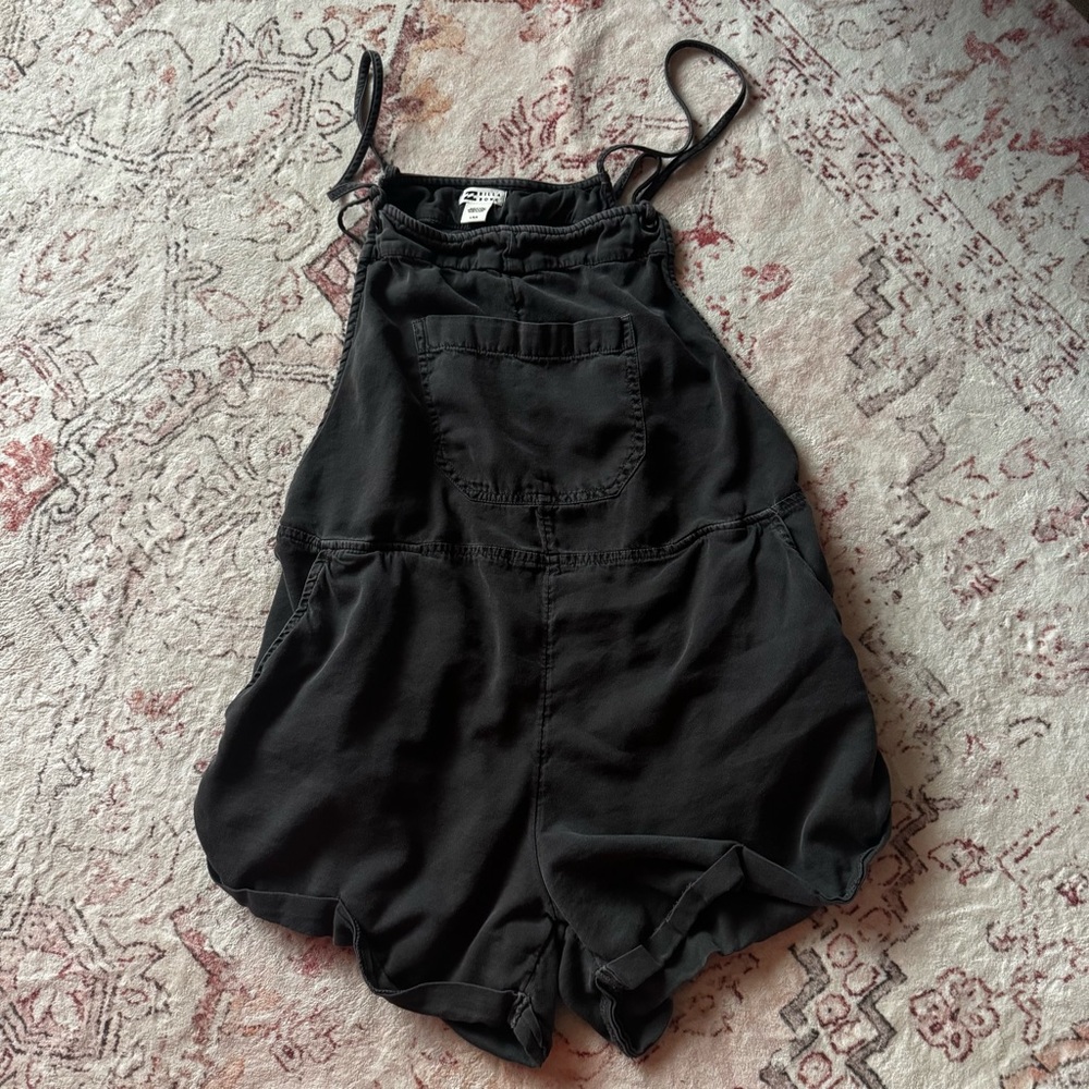 Billabong wild pursuit Charcoal Sleeveless Jumpsuit - Picture 3 of 7